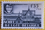 Postzegel Abdij van Achel.