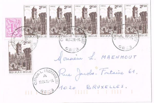 Brief over de abdij Orval.