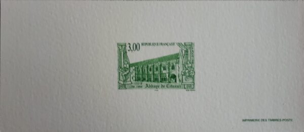 Ontwerp van de postzegel.