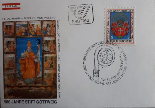 Abdij van Gottweig - Stift Gottweig in Oostenrijk.